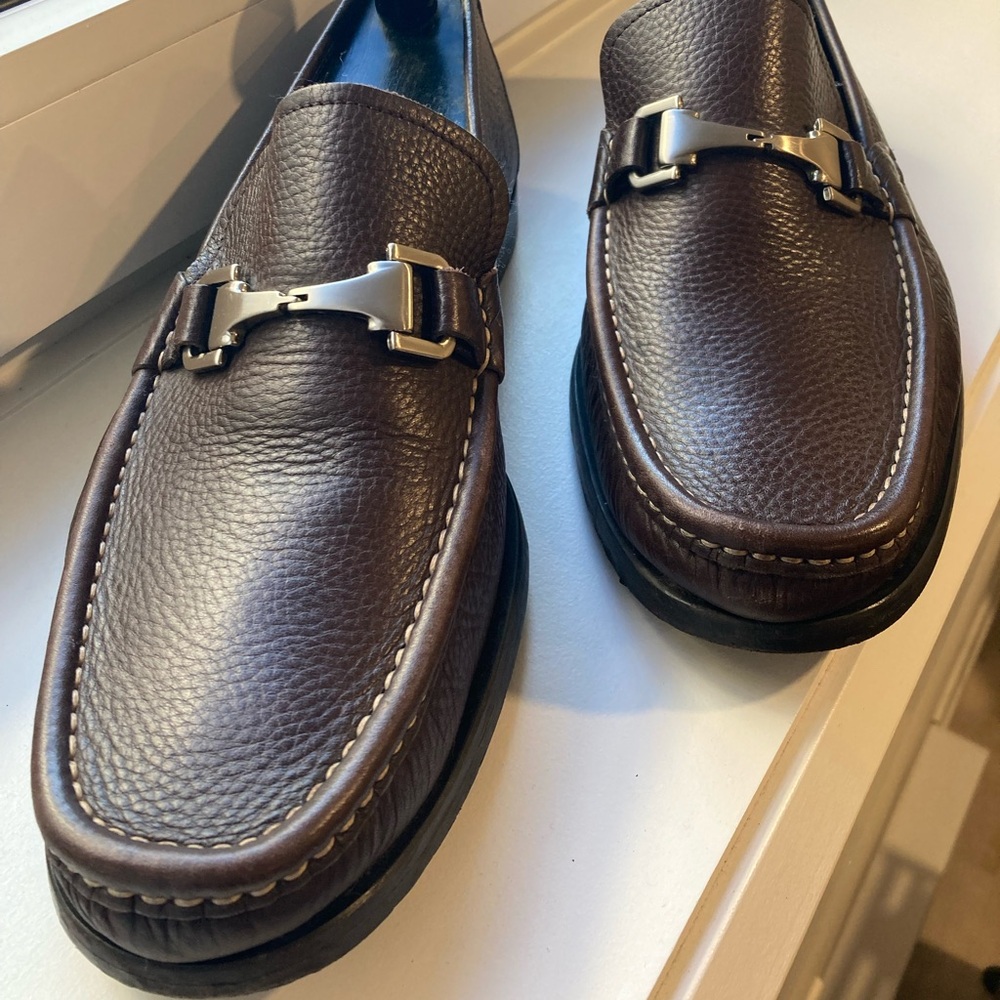 Allen Edmonds Dark Brown Leather Loafers